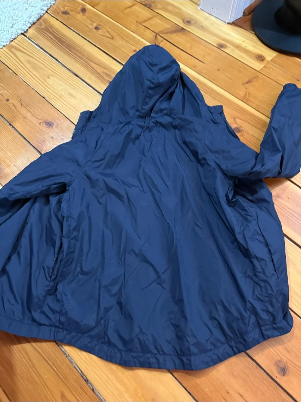 The Children’s Place Navy and Gray Hooded Jacket